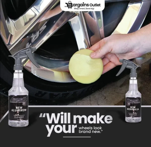 Lane's New Aluminum Tire Rim Cleaner Spray for Cars, Trucks, SUVs & Motorcycles - Image 8