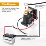 500A Starting 200A Rated High Current Battery Disconnect Switch Remote Kill Switch for Car Truck DC12V Wireless Anti-Theft Prevent Drain Isolator on off with 2 Keys - Image 6