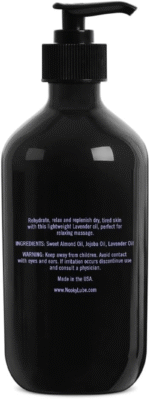 Lavender Massage Oil. with Essential and Jojoba Oils for Therapeutic Massaging 16 Ounce. - Image 6