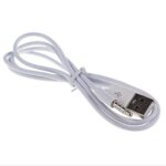 3.5Mm Male Jack to USB Charging Data Cable Compatible for SYRYN Waterproof MP3 Player, Headphones, White - Image 4