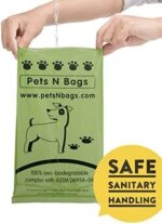 Dog Poop Bags, Dog Waste Bags, Biodegradable Unscented Refill Rolls, Includes Dispenser - Image 4