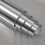 Stainless Steel Contact Paper Peel and Stick Waterproof Silver Metallic Wallpaper Self Adhesive Removable Vinyl Roll for Kitchen Cabinet Refrigerator Dishwasher Countertop 17.3''X118'' - Image 3