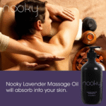 Lavender Massage Oil. with Essential and Jojoba Oils for Therapeutic Massaging 16 Ounce. - Image 4