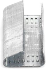Seals for 1/2" Strap Width Steel Strapping, 500 Pcs Metal Clips for Firmly Securing Packaging and Pallet Banding, Fix Large and Medium-Sized Loads for Storage and Transportation - Image 5