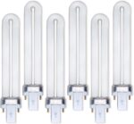 6 Pack Compatible with Dynatrap 21050 Replacement Bulb 9W Light for DT3009, DT3019 DT3039 6.5 Inch Length