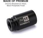 3/4" Drive X 33 Mm Deep 6 PT Impact Socket, CR-MO, 3/4-Inch Drive 6 Point Axle Nut Socket for Easy Removal of Axle Shaft Nuts (33MM) - Image 5