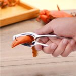 12 Pieces Seafood Tools Set Including 2 Lobster Crab Crackers and 10 Forks - Image 4
