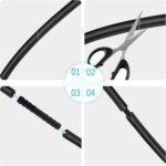 Multipurpose Vacuum Line Kit,6Pcs 5Ft Vacuum Hose Automotive+64Pcs Vacuum Line Connectors,Max 130PSI Silicone Hose for Variety Car Piping System Automotive Replacement Vacuum Hoses (70PCS) - Image 6