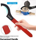 10Pcs Coilover Spanner Wrench Set, Coilover Wrench, C-Shape Spanner Wrench, Shock Spanner Hook Wrench Tools, for Suspension System and Shock Adjustment(10Pcs) - Image 6
