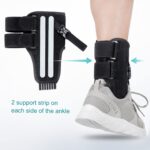 Foot Drop Brace for Walking Lifting Shoes, Drop Foot AFO Brace Help Raise Shoes, Foot up Splint for Ankle, Improved Walking Gait, Prevent Falls and Injuries, for Left and Right, Fits Women and Men - Image 3