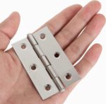 20Pcs Stainless Steel Folding Hinges 3 Inch Door and Window Hinges Assigned 120 Screws - Image 4