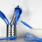 Premium Silicone Cooking Tongs, 12 Inch, Blue - Image 6