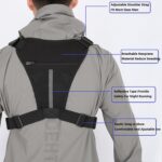 Outdoor Chest Bag for Men and Women, Tactical Vest for Running, Cycling, EDC Chest Pack Rig for Sports and Workouts - Image 7