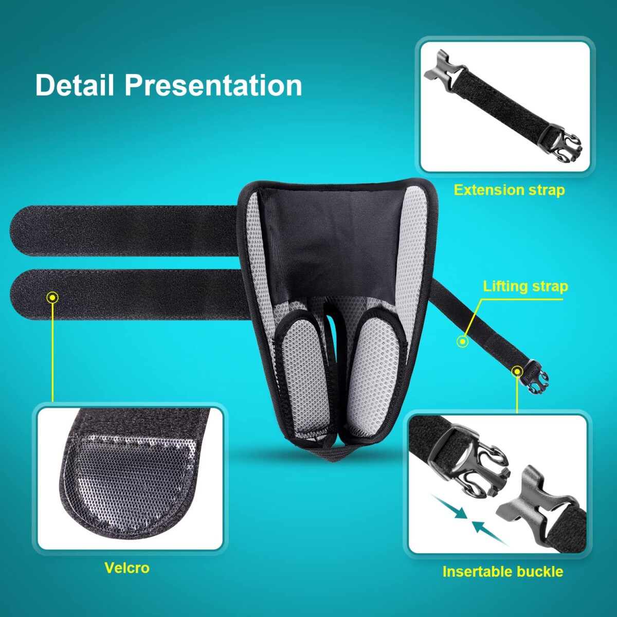 Foot Drop Brace for Walking Lifting Shoes, Drop Foot AFO Brace Help Raise Shoes, Foot up Splint for Ankle, Improved Walking Gait, Prevent Falls and Injuries, for Left and Right, Fits Women and Men - Image 7