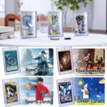 24 Ct Magnetic Card Holder for Trading Cards, 35PT Baseball Card Case Magnet Toploaders Sports Card Protectors with UV Protection Fit for TCG, Game Cards, Football Cards - Image 7