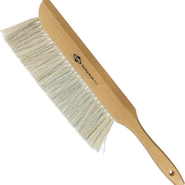 2341 Traditional Dusting Brush, 100% Horsehair and Wood Handle, Art, Drafting, and Architecture Cleaning Tool, Great for Students, Hobbyists, and Professionals 14 Inch