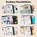 Photo Sleeves for 3-Ring Binder, (4X6 Mixed Format, 25 Pack) for 150 Pictures, Each Photo Page Sheet Holds Six 4 X 6 Pictures or Postcards, Acid-Free Poly 4X6 Album Refill Pages - Image 7