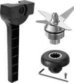 Blade Replacement Parts Compatible with Vitamix, Blender Wet Blade Replacement Assembly with Wrench and Drive Socket Replacement Compatible with Vitamix 64Oz and 32Oz Container - Image 2