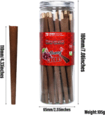 GORDON Pre Roles | Flavored King Size Fruit Pre Roll Cone | 72 Pack | Cherry Flavored Cone with Filter Tips - Image 2