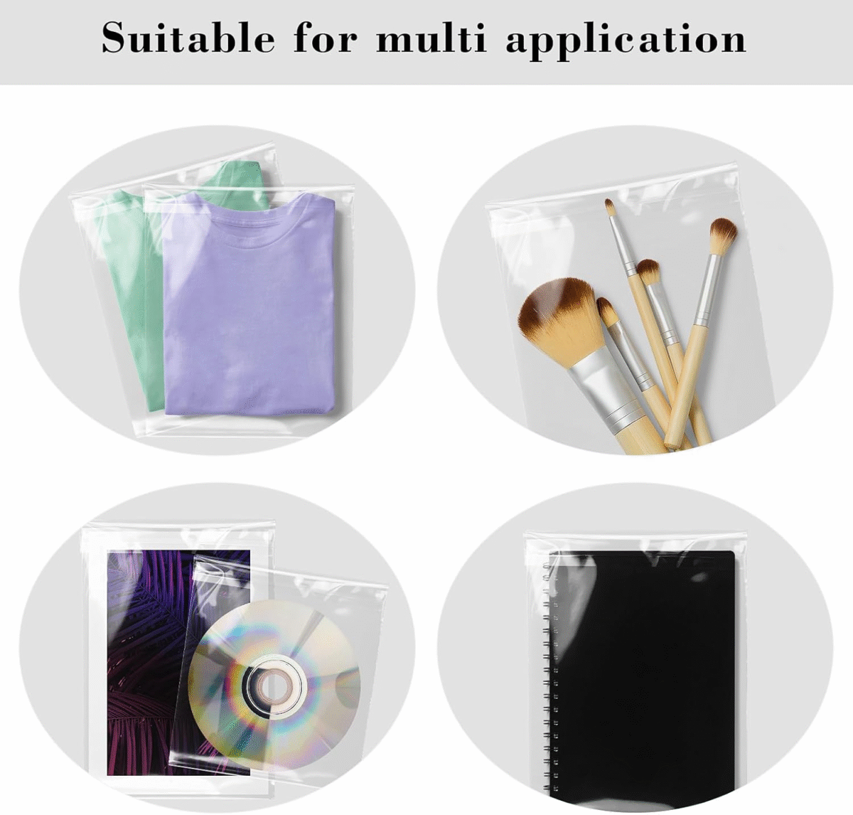 , Pack of 100, Acid-Free 8 3/8X 10 1/8 Inches Crystal Clear Sleeves Storage Bags for 8X10 Photo Framing Mats Mattes - Image 8