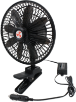 8” Car Truck RV Clip Fan,12 Volt Truck Fans That Blow Cold Air,12V RV Cooling Fan with 2-Speed Switch,Car Cigarette Lighter Cord Length 5FT - Image 2