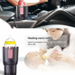 2 in 1 Smart Car Cup Warmer & Cooler Auto Mug with Cooling and Heating Functions Insulation Drink Cooler for Tumblers B - Image 10