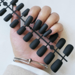 360Pc Square Press on Nails Medium Legnth, Matte Square Fake Nails Full Cover Artificial Fingernails Colored Acrylic Nails Press on Nail Tips 10 Sizes False Nails for Women Girls - Image 7