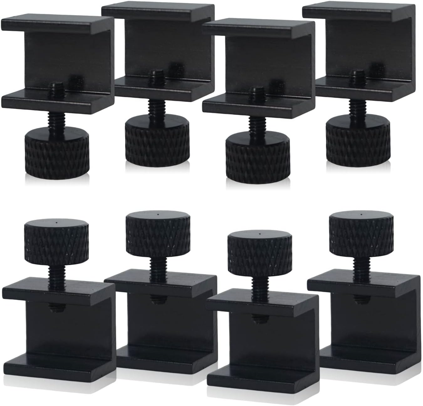 489e89ba3594812c36502e46483b980c.png 8PCS 3D Printer Glass Bed Clips, 3D Printer Lattice Glass Fixing Clamp, Hot Bed Printing Platform Upgrade Kit for Ender 3S 3 Pro, 5 Pro, CR-20 PRO, CR-10S Pro 3D Printer - Image 1